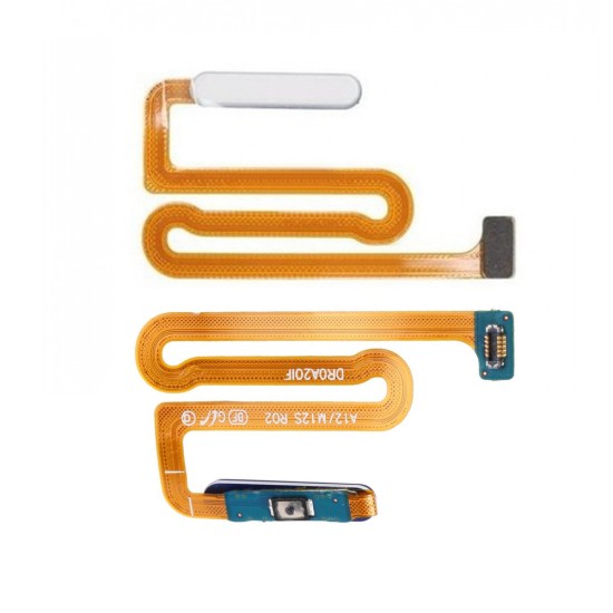Power+Fingerprint Flex Samsung Galaxy A12/A125 White Power+Fingerprint Flex Samsung Galaxy A12/A125 White